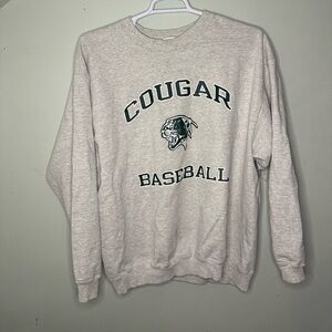 Vintage 1997 Cougar baseball sweater